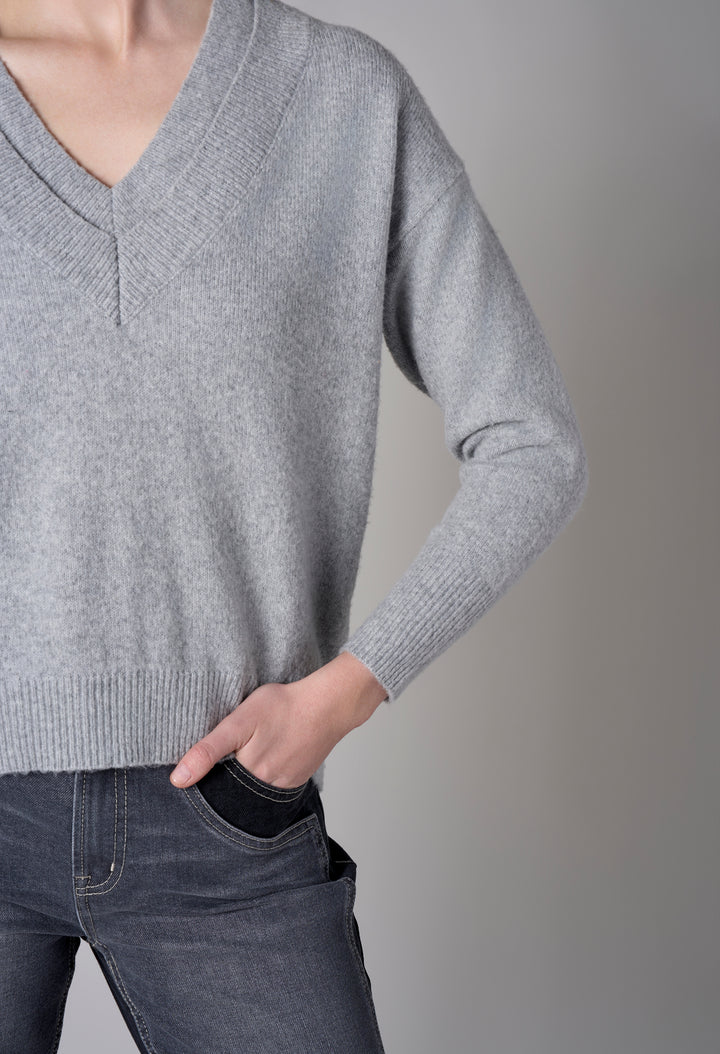 V Neck Knit Jumper