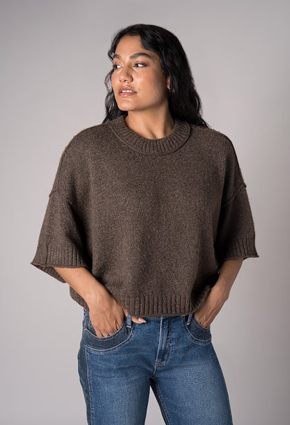 Boxy Fit Knit Jumper