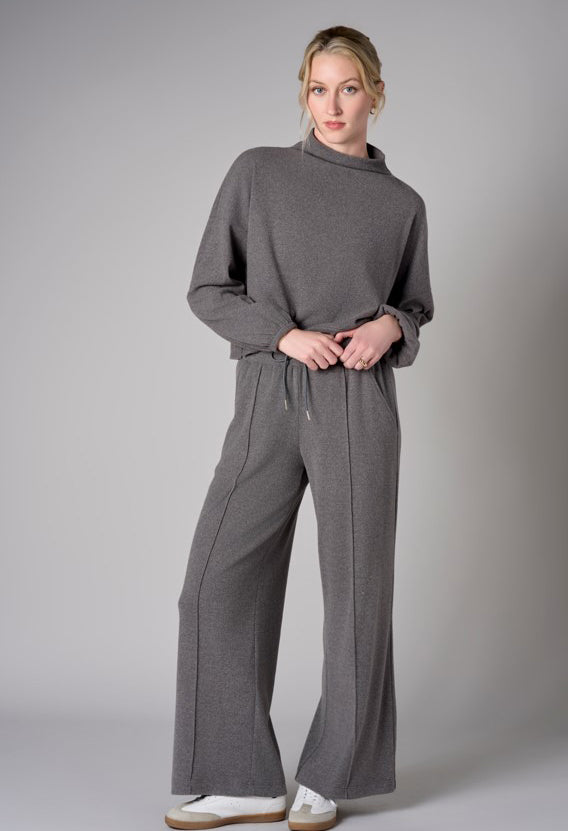 Seamed Drawstring Lounge Pants
