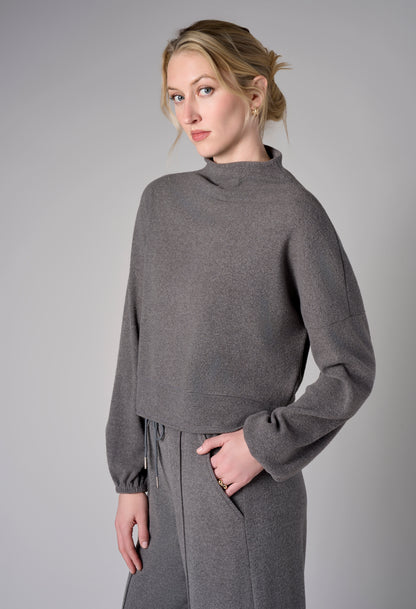 Funnel Neck Sweatshirt