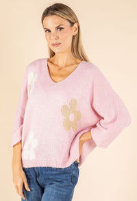 Floral Knit Jumper