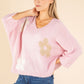 Floral Knit Jumper