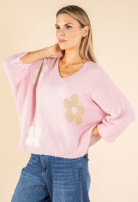 Floral Knit Jumper