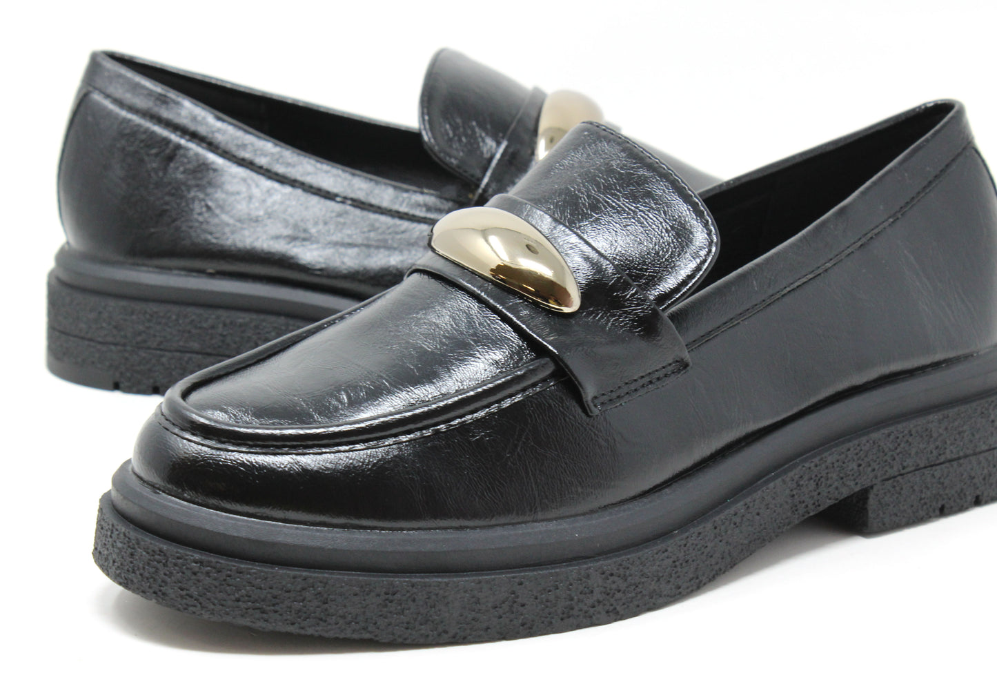 Vintage Faux Leather Loafer