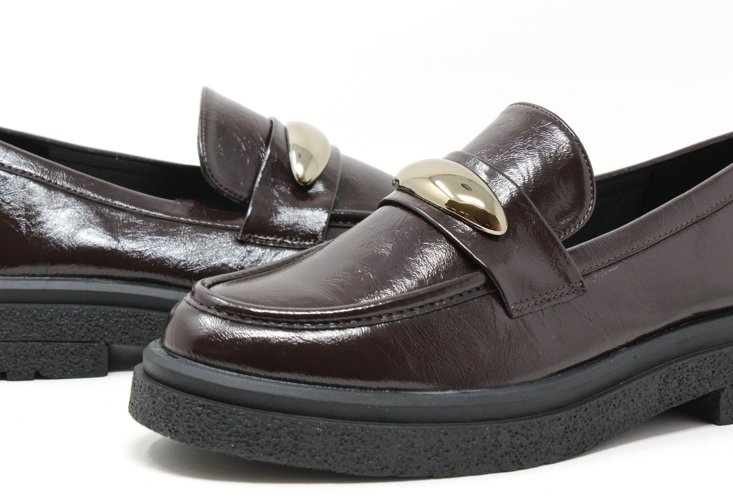 Vintage Faux Leather Loafer
