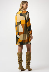 Casual V-neck Mini Dress