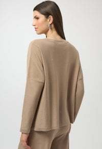 V-neck Jewel Embellished Pullover