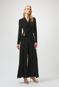 Formal V-neck Jumpsuit