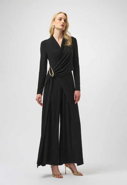 Formal V-neck Jumpsuit