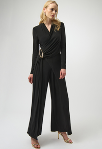 Formal V-neck Jumpsuit