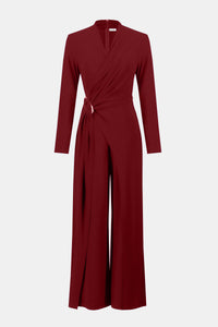 Formal V-neck Jumpsuit