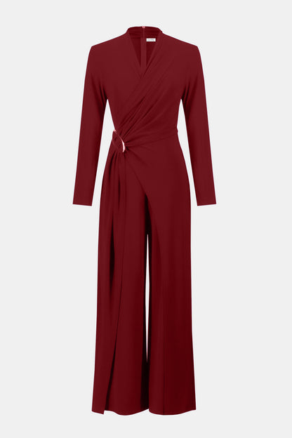 Formal V-neck Jumpsuit