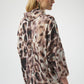 Cowl Neck Leopard Pullover