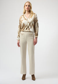 Mid-rise Formal Trousers
