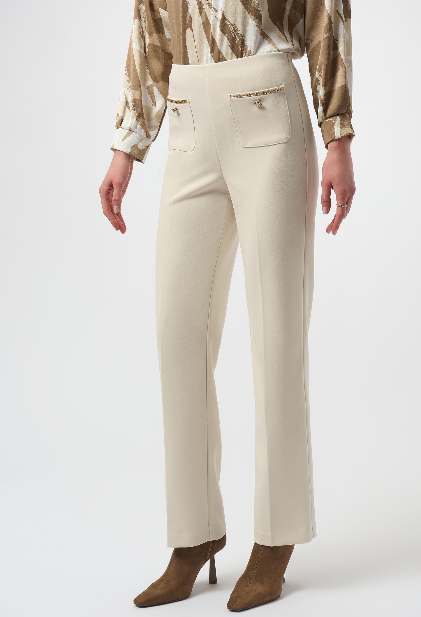Mid-rise Formal Trousers