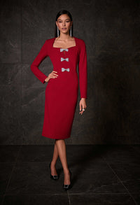 Knee-length Sheath Dress