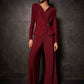 Formal V-neck Jumpsuit