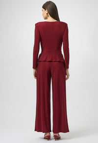 Formal V-neck Jumpsuit