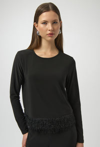 Chic Crew Neck Pullover