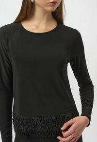 Chic Crew Neck Pullover
