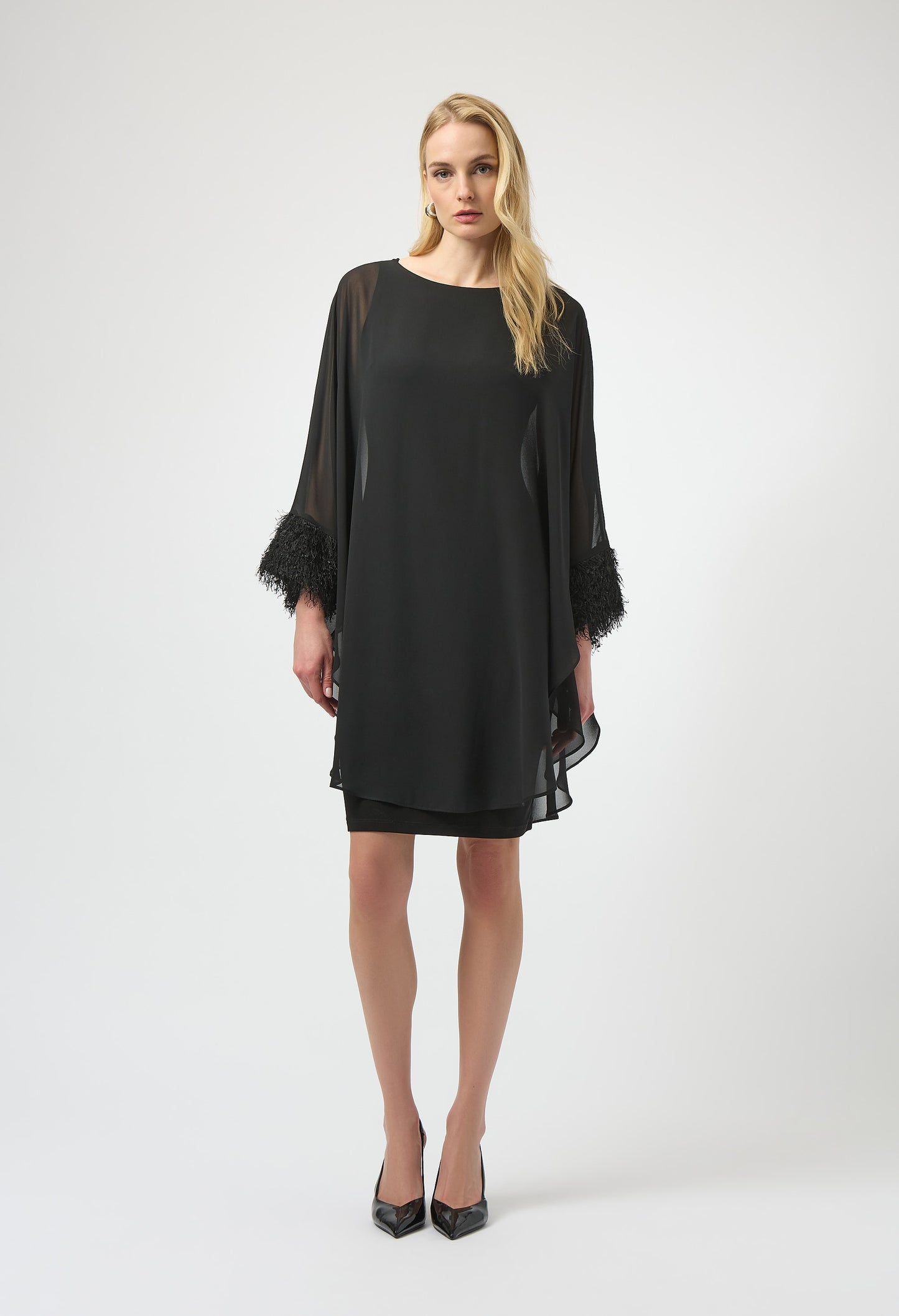 Elegant Puff-sleeve Mini Dress