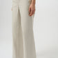 Wide-leg Mid-rise Trousers