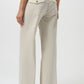 Wide-leg Mid-rise Trousers