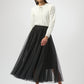 Sparkly Tulle Evening Skirt