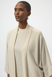 Jewel Embellished Kimono Sleeve