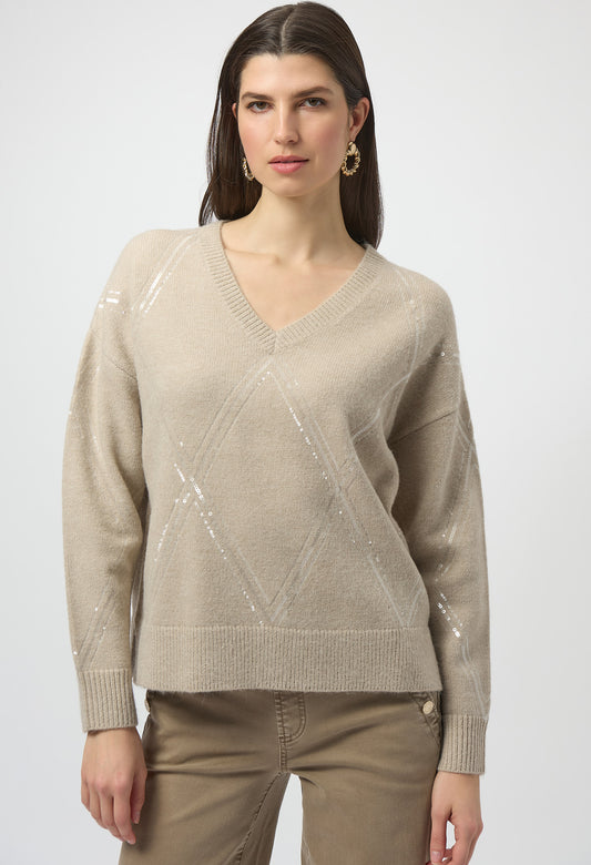 V-neck Chic Pullover