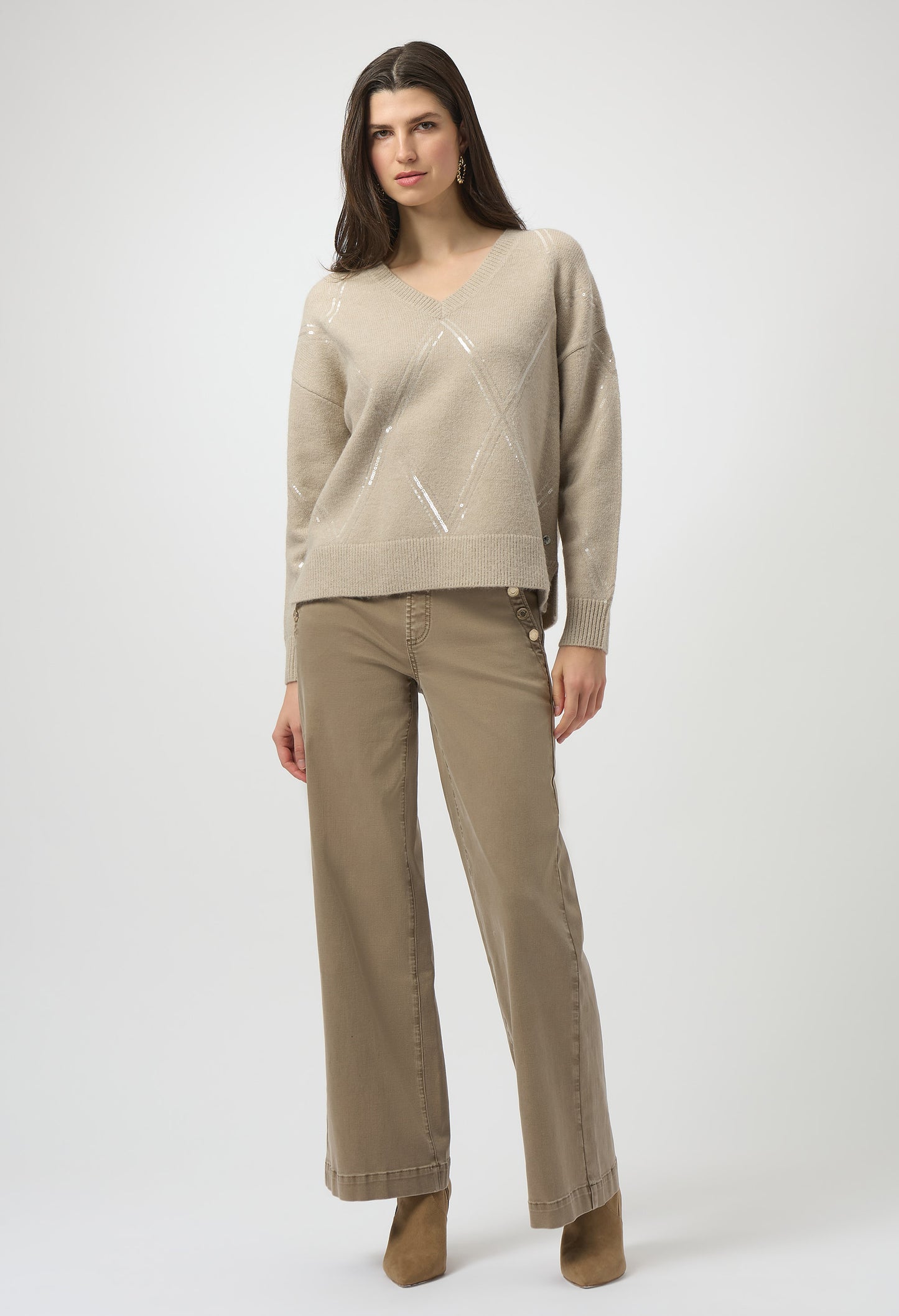 V-neck Chic Pullover