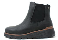 PU Wedge Boot