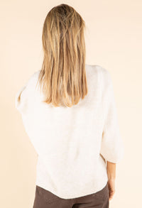 Mary Wool Blend Floral Knit Jumper