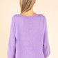 Estelle Wool Blend Knitted Winter Flower Jumper