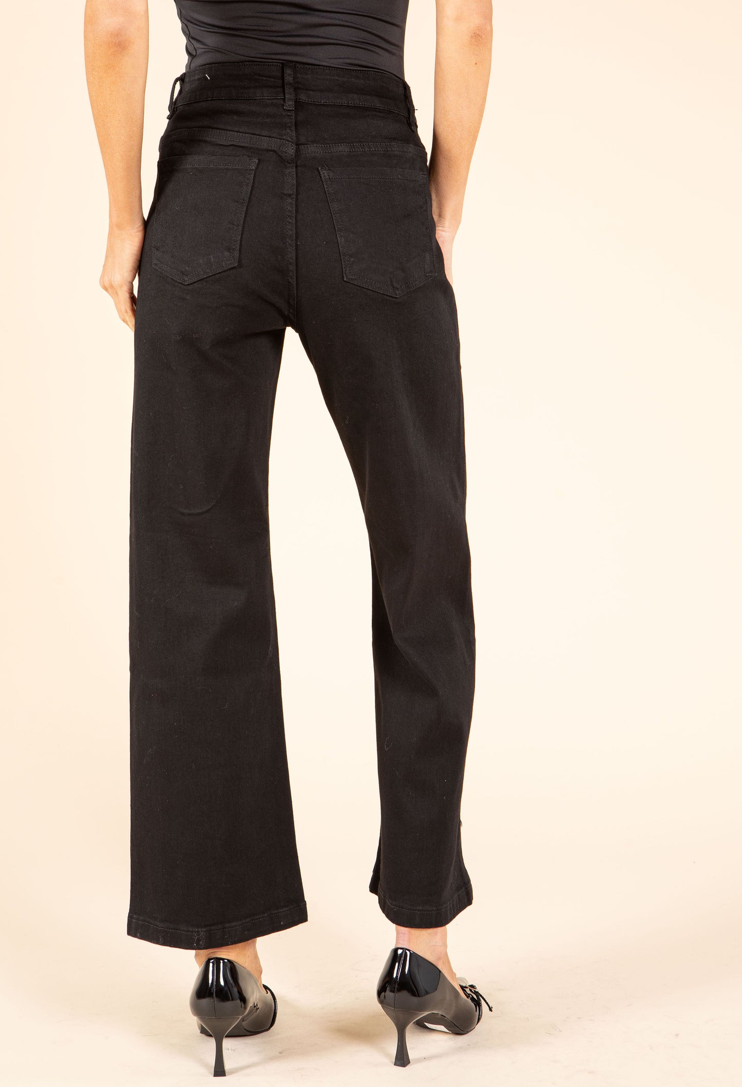 Studded Front Pocket Jeans