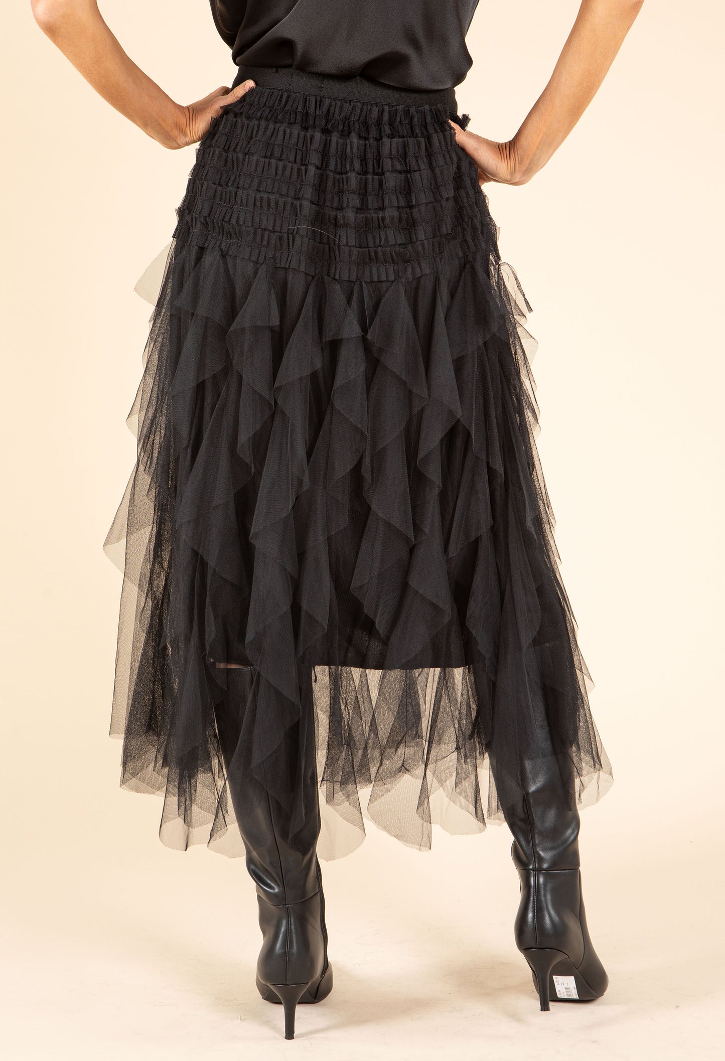 Layered Look Tulle Skirt