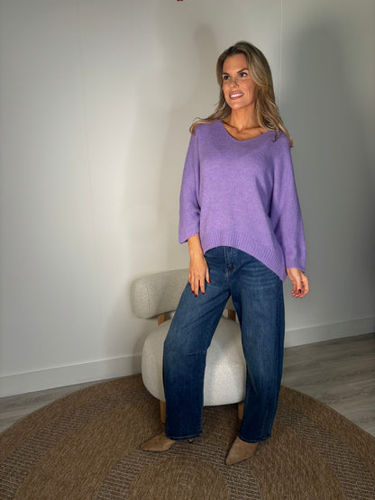 V-Neck Soft Touch Jumper