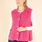 Boucle Wool-Alpaca Blend Waistcoat