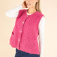 Boucle Wool-Alpaca Blend Waistcoat