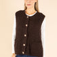 Boucle Wool-Alpaca Blend Waistcoat