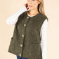 Boucle Wool-Alpaca Blend Waistcoat