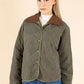 Corduroy Quilted Jacket