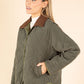 Corduroy Quilted Jacket