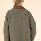 Corduroy Quilted Jacket