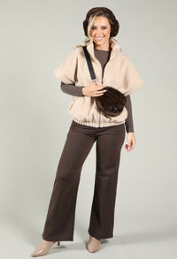 Soft Touch Zip-Up Gilet