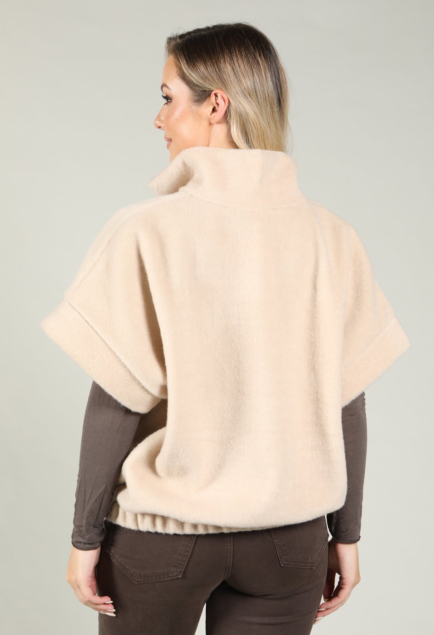 Soft Touch Zip-Up Gilet