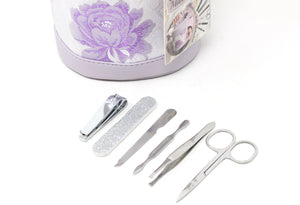 Cosmetic Bag with Manicure Set