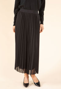 All Over Plissé Chiffon Skirt