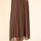 All Over Plissé Chiffon Skirt