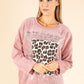 Soft Touch Leopard Detail Jumper